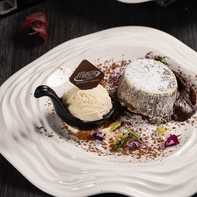 Chocolate Lava — Marco's Restaurant Pattaya