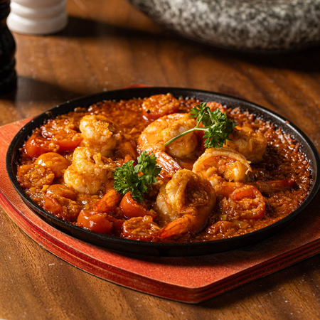 Scampi al Burro e Aglio — Marco's Restaurant Pattaya