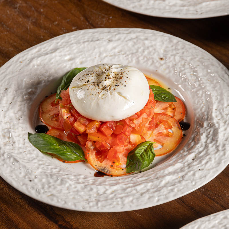 Burrata & Tomatoes — Marco's Restaurant Pattaya