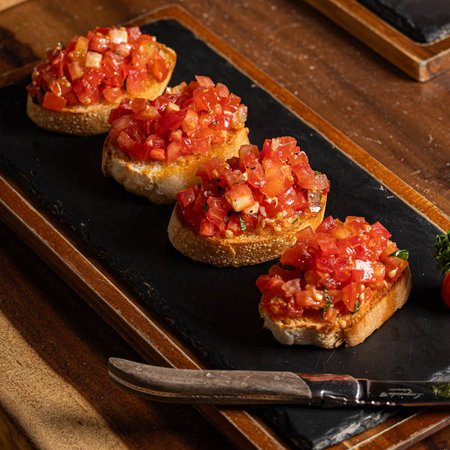 Bruschetta Tomato — Marco's Restaurant Pattaya