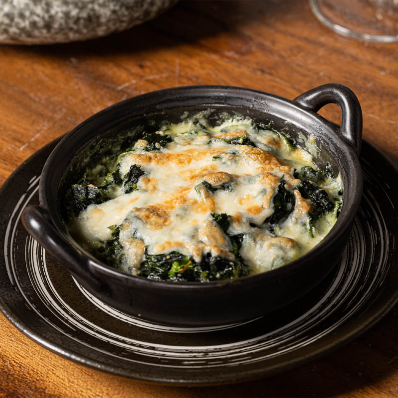 Baked Spinach — Marco's Restaurant Pattaya