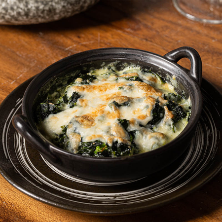 Baked Spinach — Marco's Restaurant Pattaya