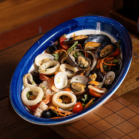 Seafood Salad — Marco's Restaurant Pattaya