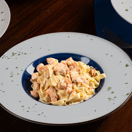 Al Salmone Pasta — Marco's Restaurant Pattaya